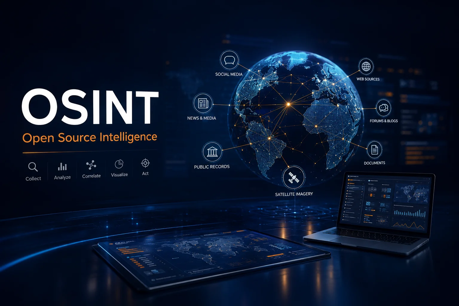 راهنمای جامع OSINT یا اطلاعات متن‌باز (Open-Source Intelligence)